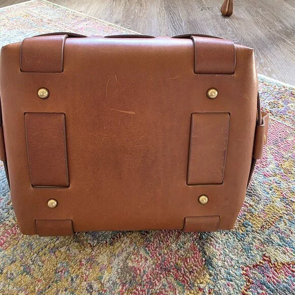 Shinola Bixby Leather Basket Bag - Picture 6 of 7